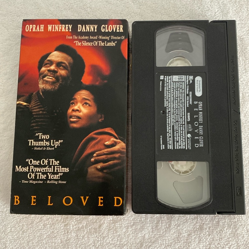 Vintage 1991 BELOVED VHS Tape Movie